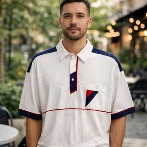 Vintage Mens Golf Polo‎ Shirt - Size XL